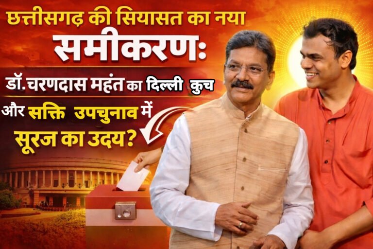 सियासी सुगबुगाहट: क्या सक्ती विधानसभा में होगा उपचुनाव?