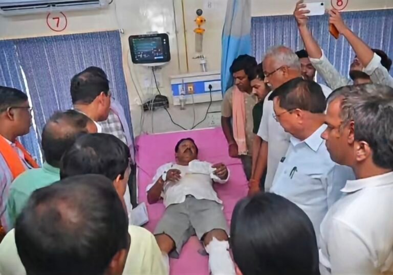 कोरबा में BJP नेता पर जानलेवा हमला, जिला पंचायत सदस्य रज्जाक अली ने रॉड से मारकर तोड़े दोनों पैर