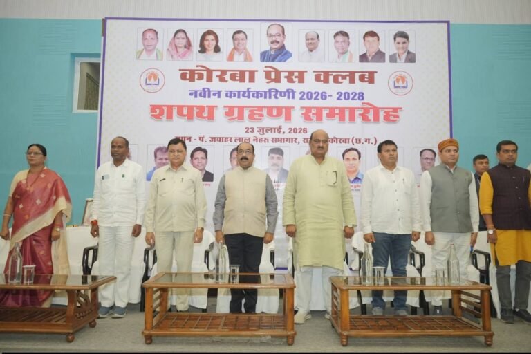 प्रेस क्लब के शपथ ग्रहण में मचा सियासी घमासान: पूर्व मंत्री जयसिंह ने सरकार पर दागे सवाल, डिप्टी सीएम का तीखा पलटवार